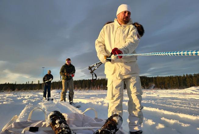 Soldiers train in the Arctic